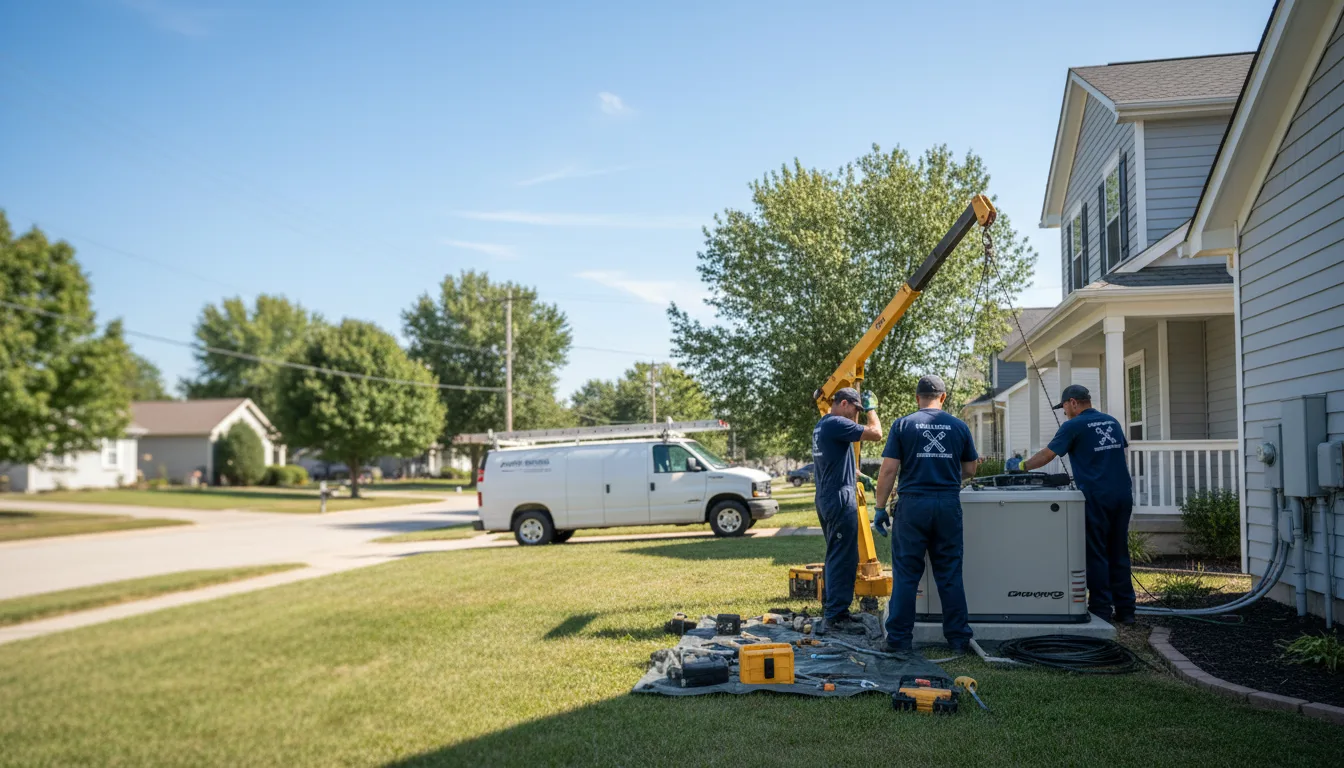 Generator Installation in Ashley, IN near me